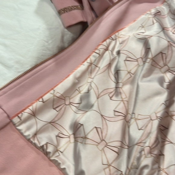 Ted Baker Women embroidered light weight jacket size 2 (US 4-6) pink - Picture 13 of 13
